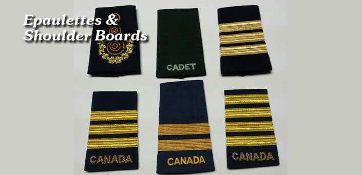 Epaulettes & Shoulder Boards (image for) Epaulettes & Shoulder Boards