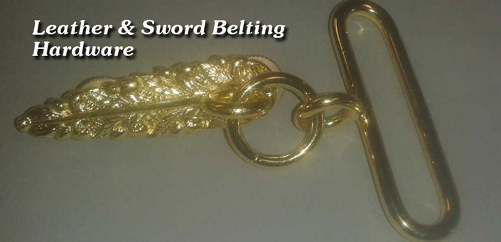 Leather & Sword Belting Hardware (image for) Leather & Sword Belting Hardware