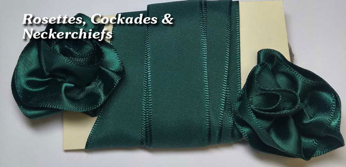 Rosettes, Cockades & Neckerchiefs (image for) Rosettes, Cockades & Neckerchiefs