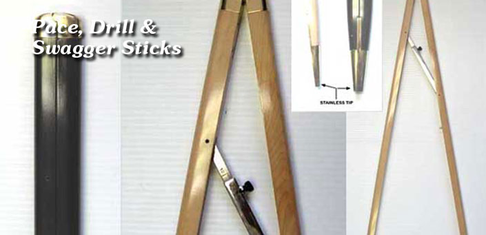 Pace, Drill & Swagger Sticks (image for) Pace, Drill & Swagger Sticks
